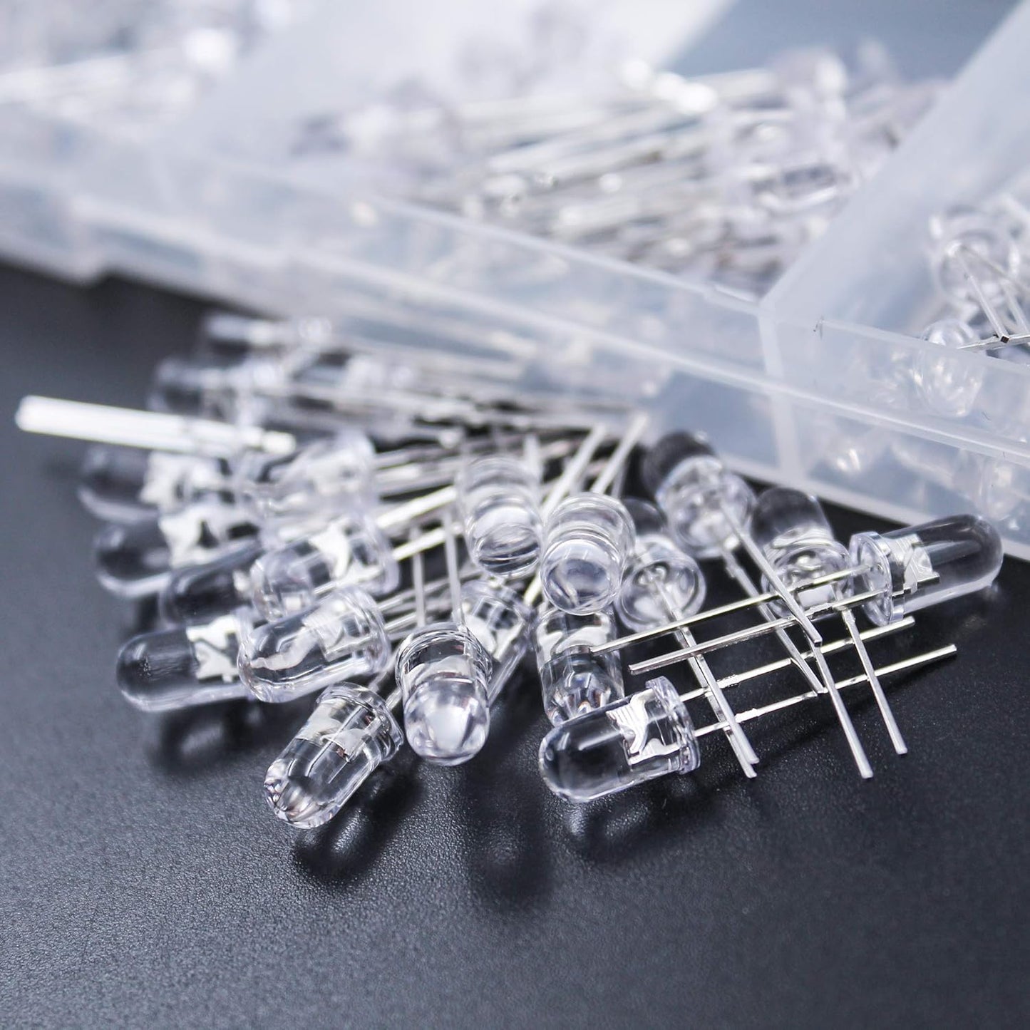 Pack de 100 Diodos Led 3 mm.